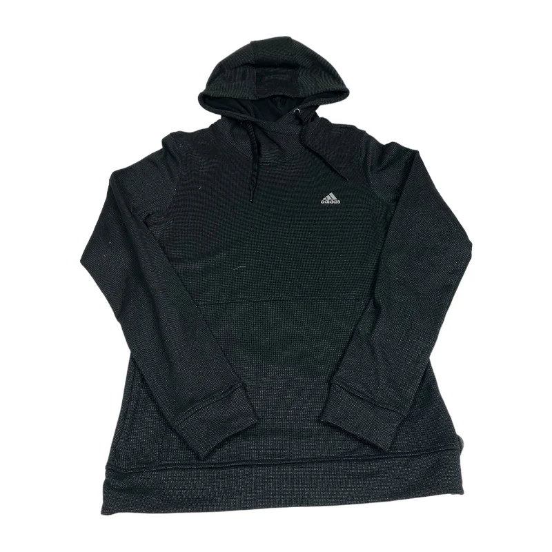 Lowest Price Athletic Top Long Sleeve Collar By Adidas  Size: M