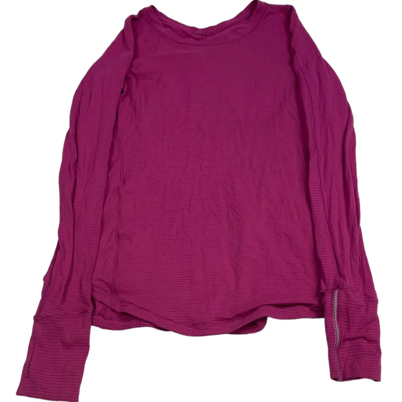 Don't Miss Athletic Top Long Sleeve Crewneck By Lululemon  Size: S