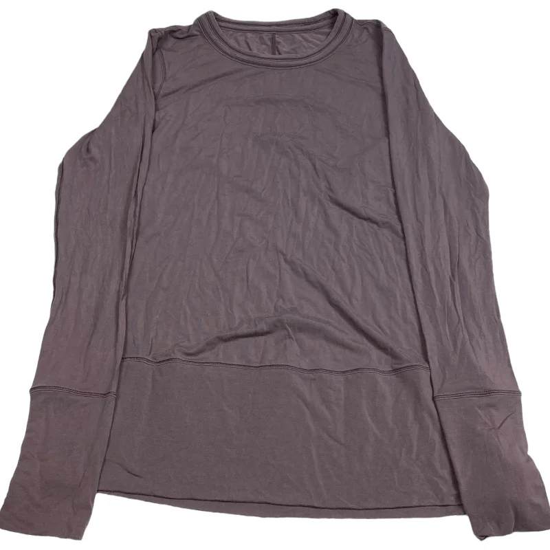 Extra Savings Athletic Top Long Sleeve Crewneck Designer By Lululemon  Size: S