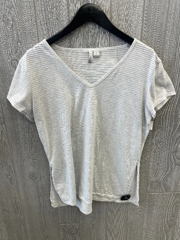 Act Fast Athletic Top Short Sleeve By Bcg In Grey, Size: L