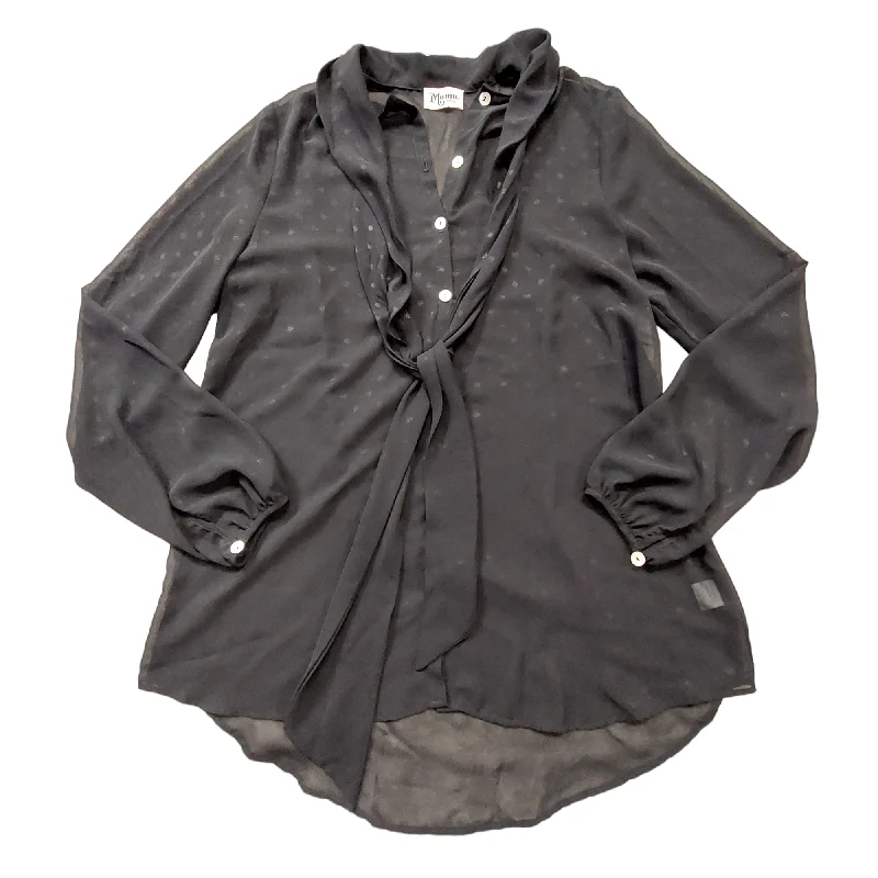 Price Reduction Black Top Long Sleeve Show Me Your Mumu, Size S