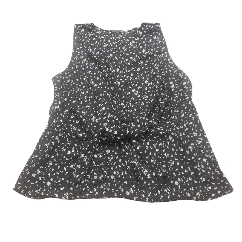 Limited Quantity Black Top Sleeveless West Kei, Size 2x