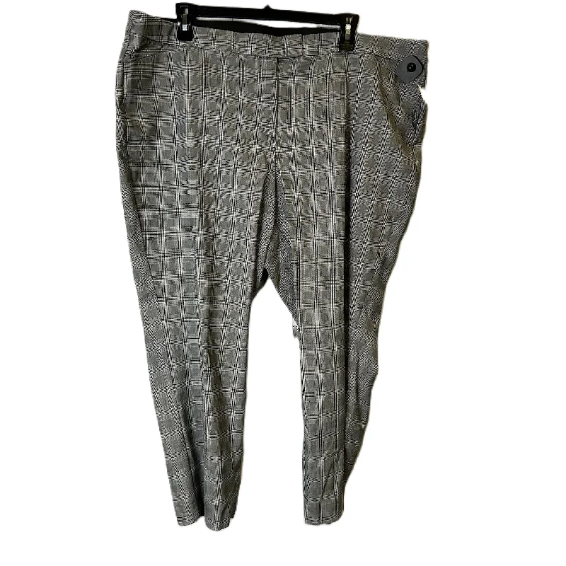Limited Time Discount Black & White Pants Dress By Lane Bryant, Size: 4x