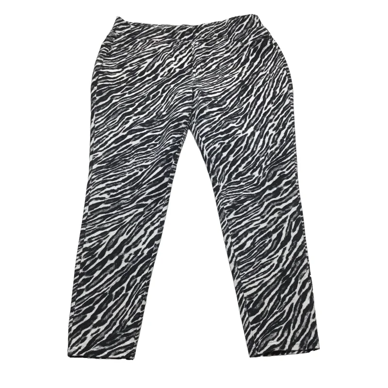 Online Specials Black & White Pants Other Michael Kors, Size Xl