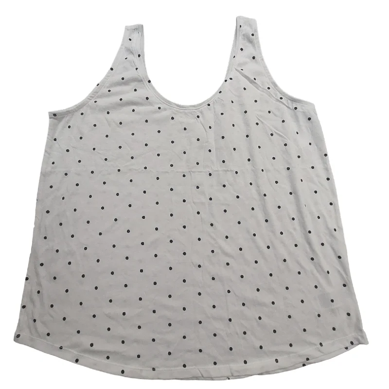 Limited Stock Black & White Top Sleeveless Old Navy, Size Xl