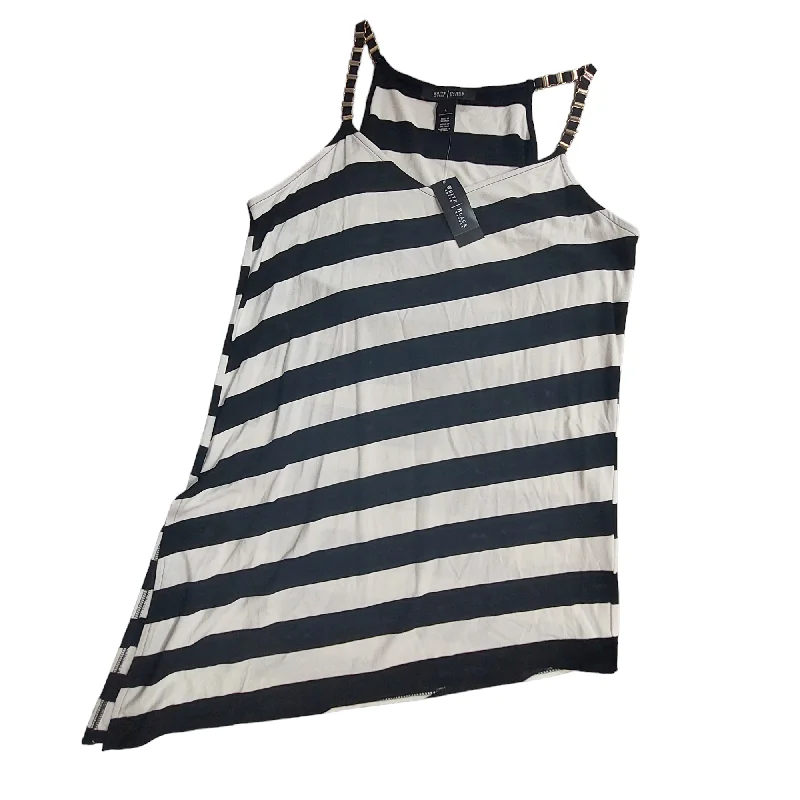 Fantastic Offers Black & White Top Sleeveless White House Black Market, Size S