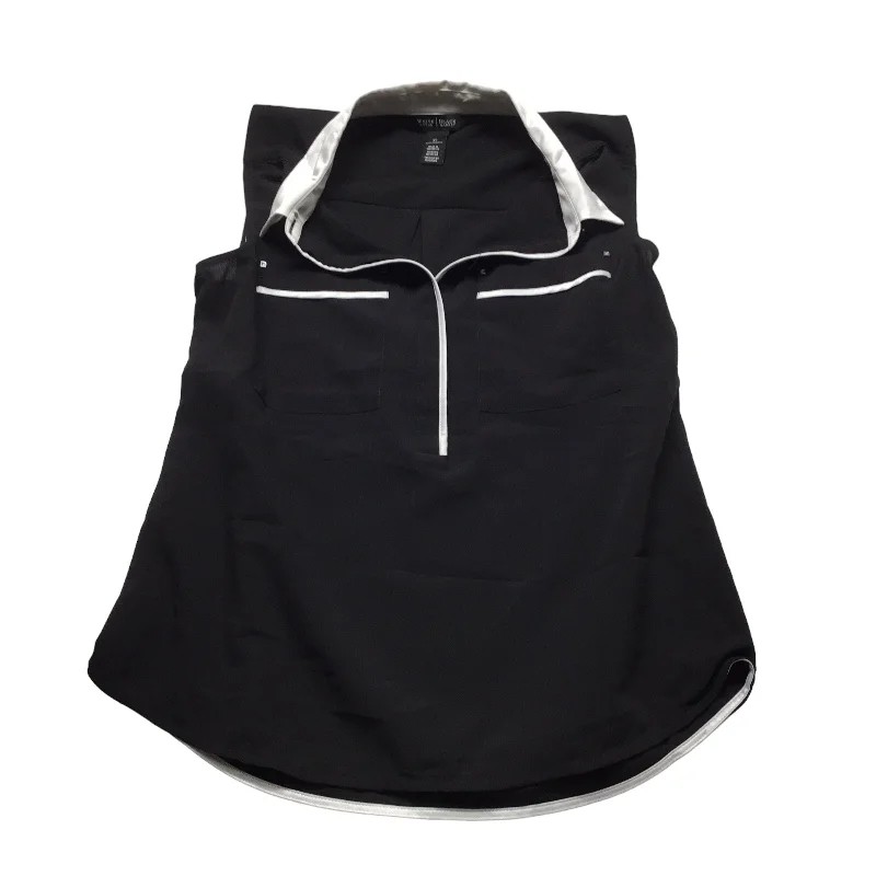Exclusive Access Black & White Top Sleeveless White House Black Market, Size Xs