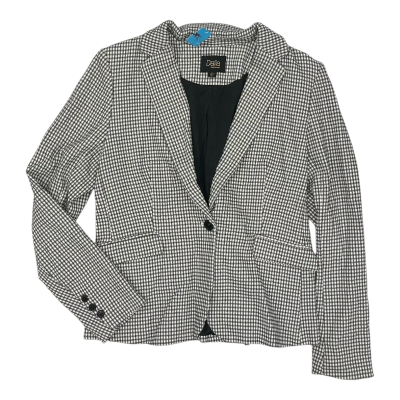 Stock Clearance Blazer By Dalia In Cream, Size:L