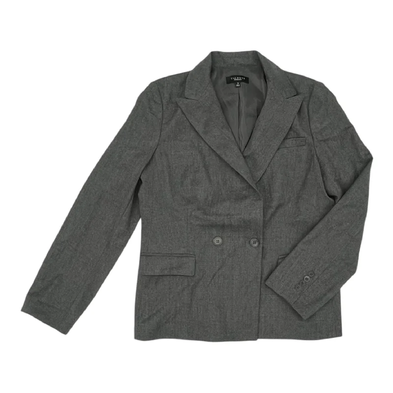 Price Rollback Blazer By Talbots In Grey, Size:Xl