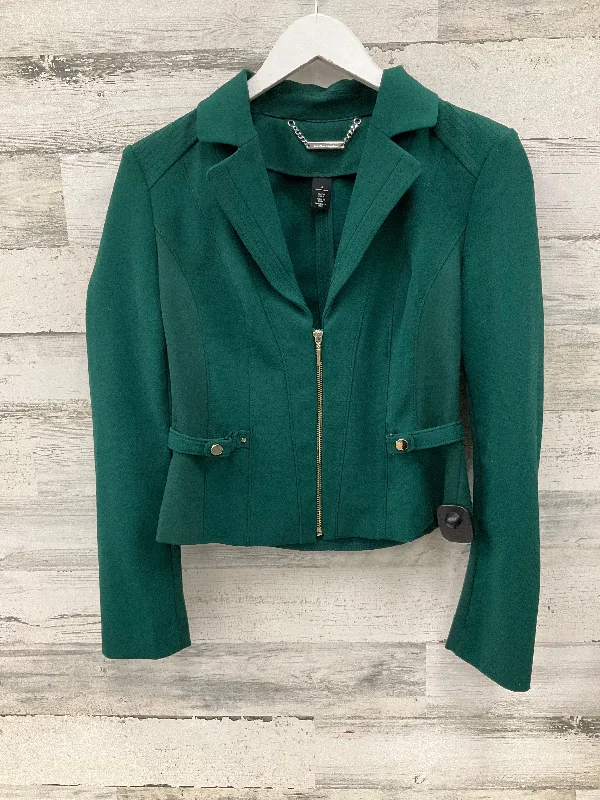 Special Price Blazer By White House Black Market In Green, Size: Xs