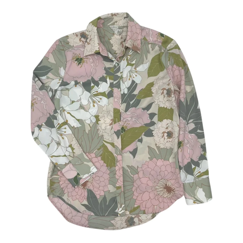 Don't Miss Blouse Ls By Joie In Floral Print, Size:Xs