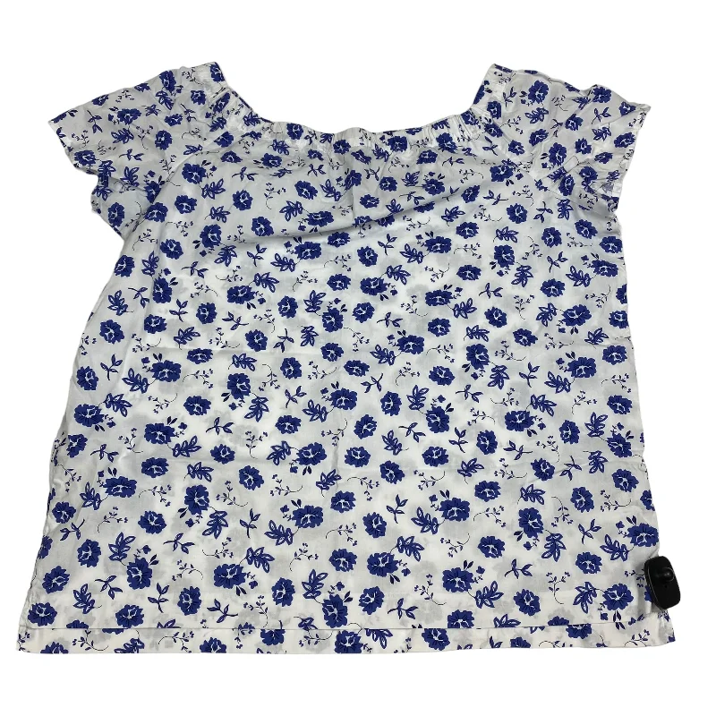 Price Break Blouse Short Sleeve By Banana Republic  Size: L