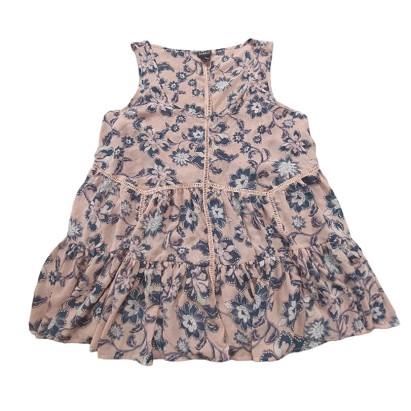 Exclusive Online Offer Blue & Pink Top Sleeveless Torrid, Size 1x