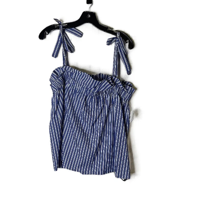 Limited Edition Blue Top Sleeveless By Buddy Love, Size: L