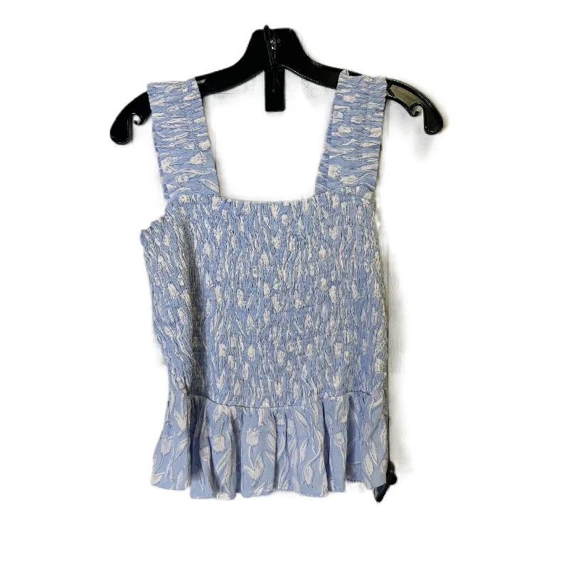 Great Deals Blue Top Sleeveless By Lc Lauren Conrad, Size: M
