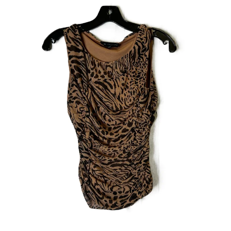 Savings Alert Brown Top Sleeveless By Jane And Delancey, Size: S