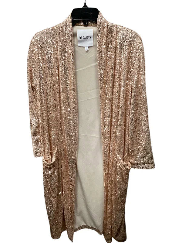Final Markdown Cardigan By Bb Dakota In Rose Gold, Size: Xs