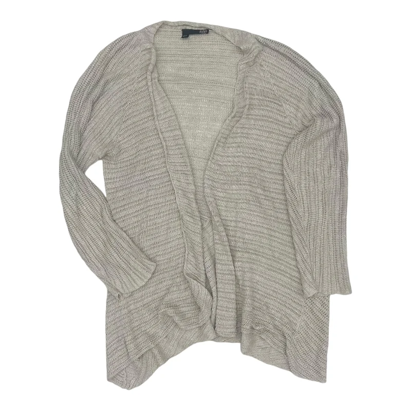 Discount Extravaganza Cardigan By Eileen Fisher In Tan, Size:Xl