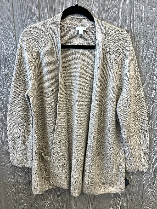 Bonus Savings Cardigan By J. Jill In Tan, Size: M