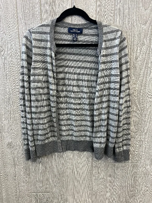 Fantastic Offers Cardigan By Lands End In Grey, Size: Xs