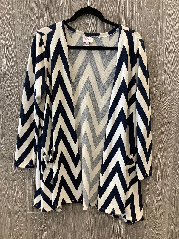 Don't Wait Cardigan By Lularoe In Blue, Size: M