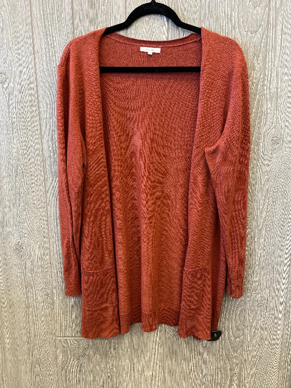 Price Break Cardigan By Maurices In Orange, Size: Xl