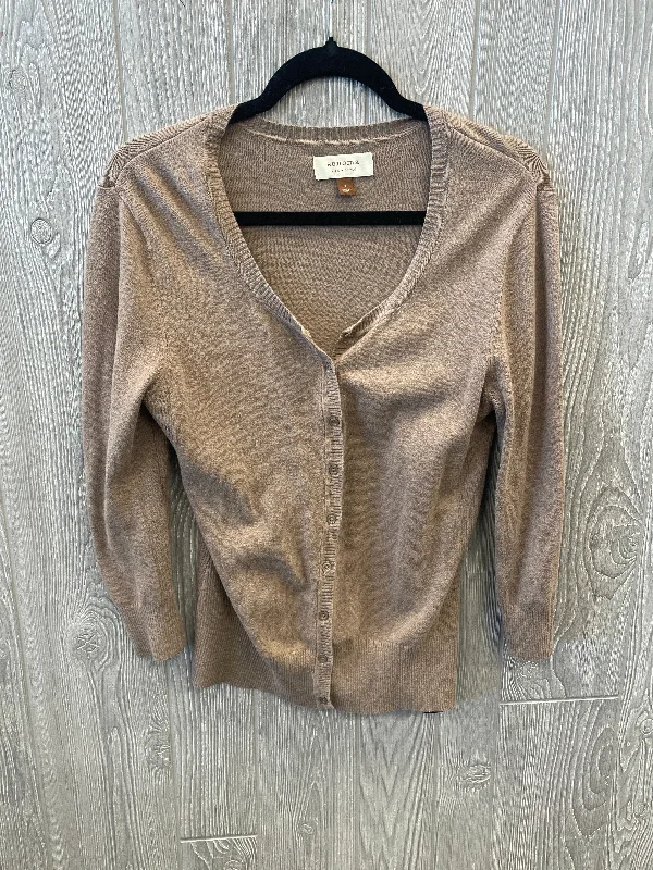 Stock Up and Save Cardigan By Sonoma In Brown, Size: S