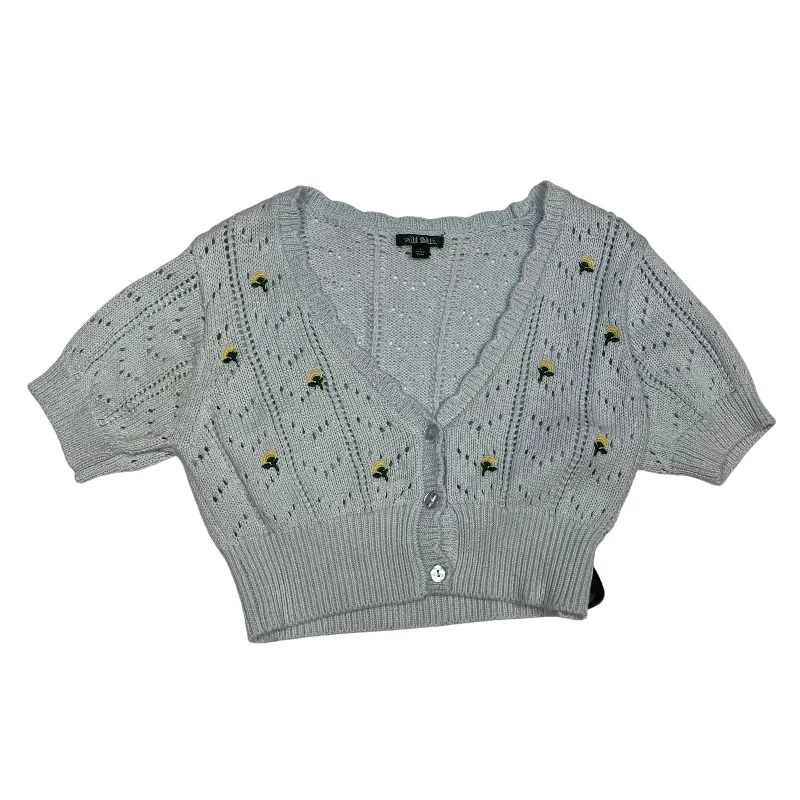 Weekend Special Cardigan By Wild Fable In Blue, Size: S