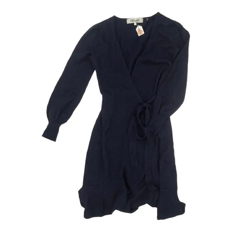 Early Access Cardigan Designer By Diane Von Furstenberg In Blue, Size:S
