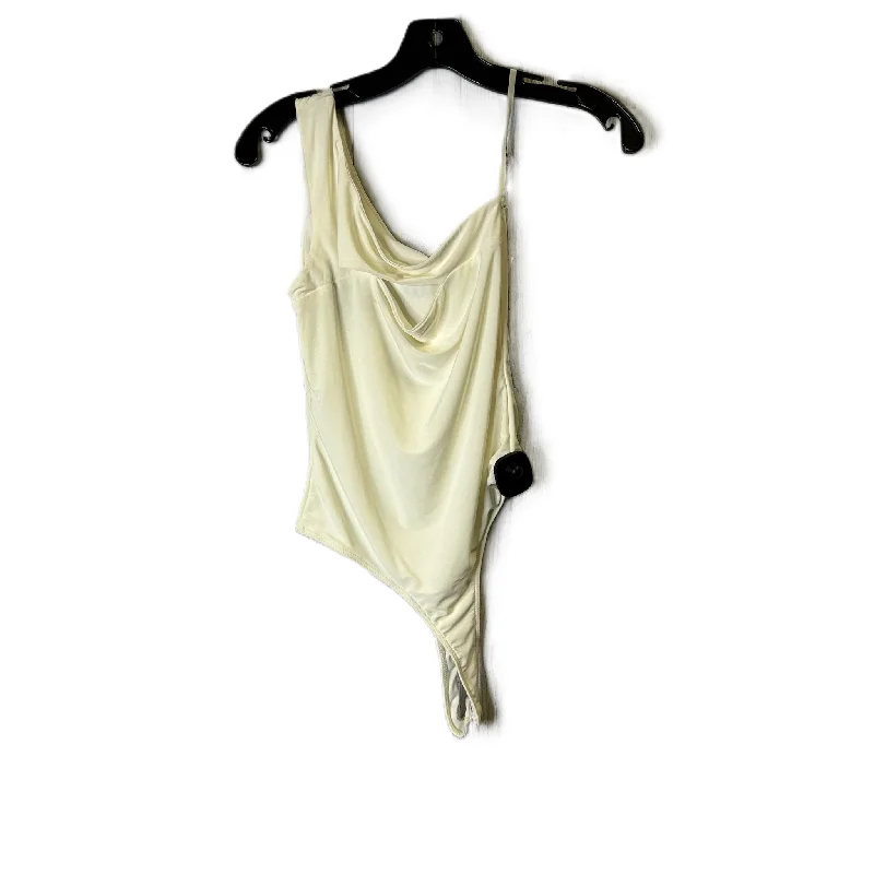 Discount Extravaganza Cream Bodysuit By 2 Saints, Size: S