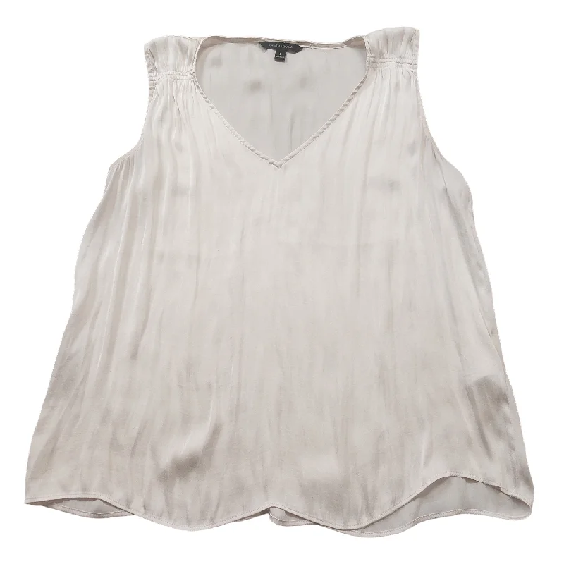 YEAR-End Sale Cream Top Sleeveless Banana Republic, Size L