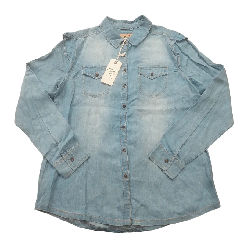 Sale Event Denim Top Long Sleeve Matilda Jane, Size M