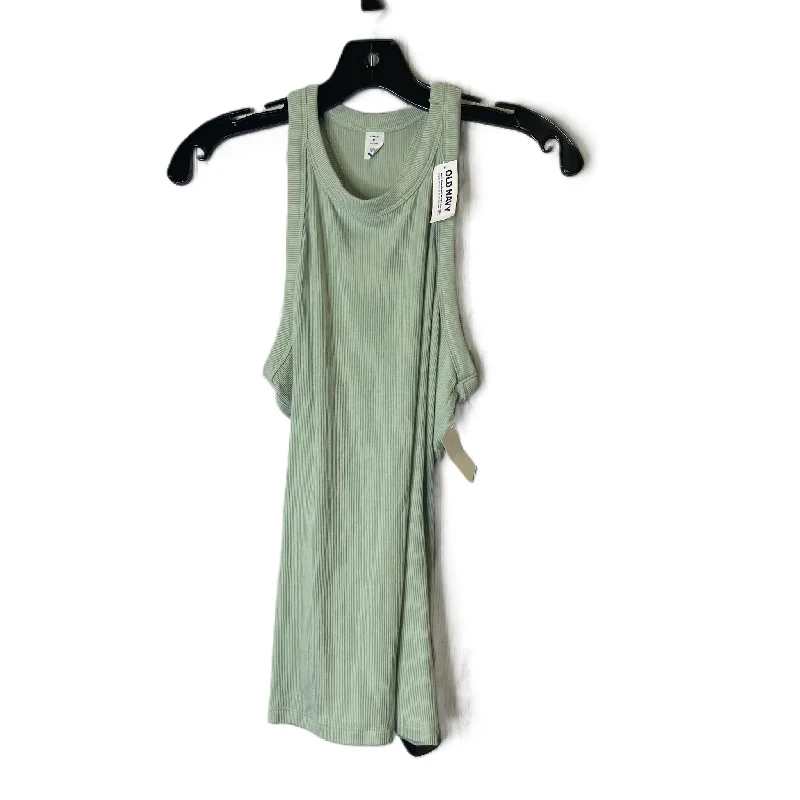 Price Slash Green Athletic Tank Top By Old Navy, Size: M