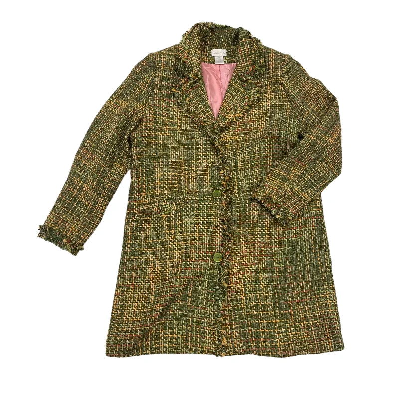 Last Chance GREEN COAT TRENCH COAT by STUDIO WORKS Size:M