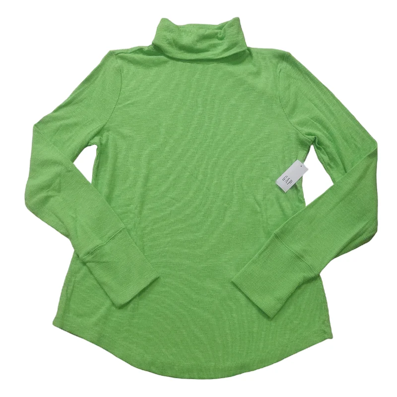 Best Bargains Green Top Long Sleeve Gap, Size M