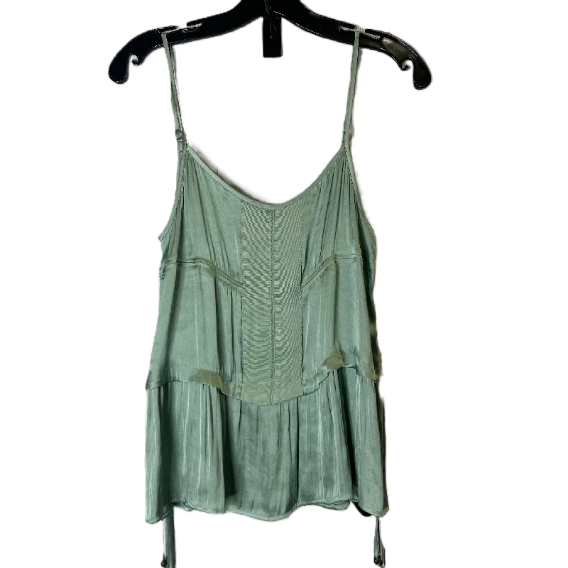 Amazing Deals Green Top Sleeveless By Chelsea And Violet, Size: S