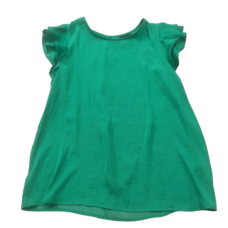 Online Exclusive Green Top Sleeveless Who What Wear, Size M