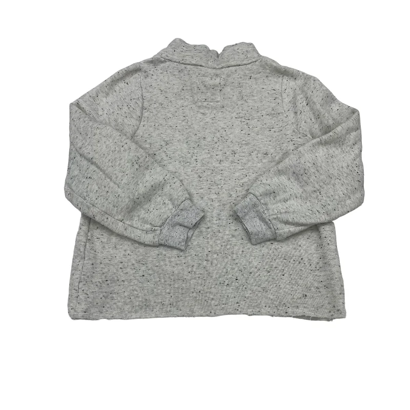 Take Advantage GREY SWEATSHIRT COLLAR by MADEWELL Size:S