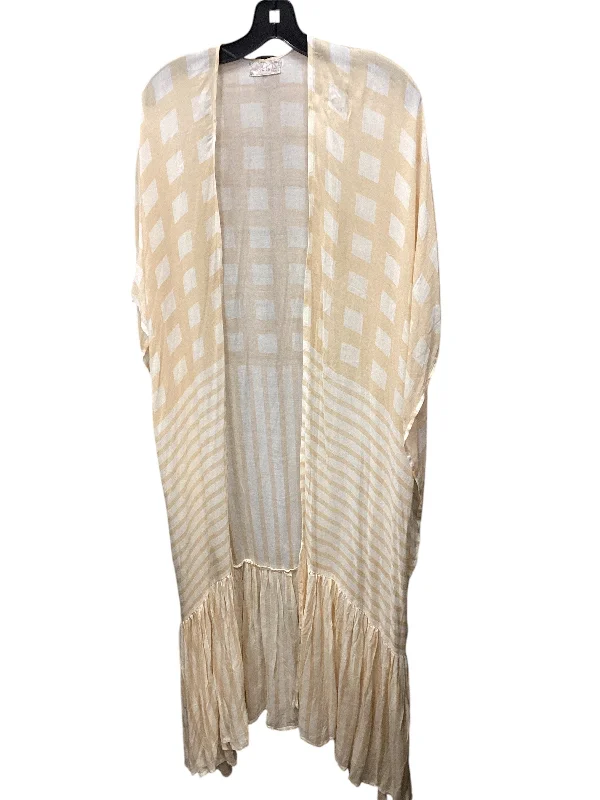 Online Only Kimono By Free People In Yellow, Size: Onesize