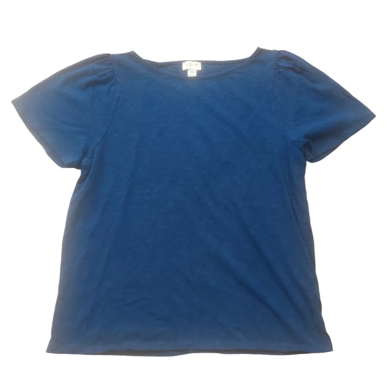 Deal Dash Navy Top Short Sleeve J. Crew, Size Xs