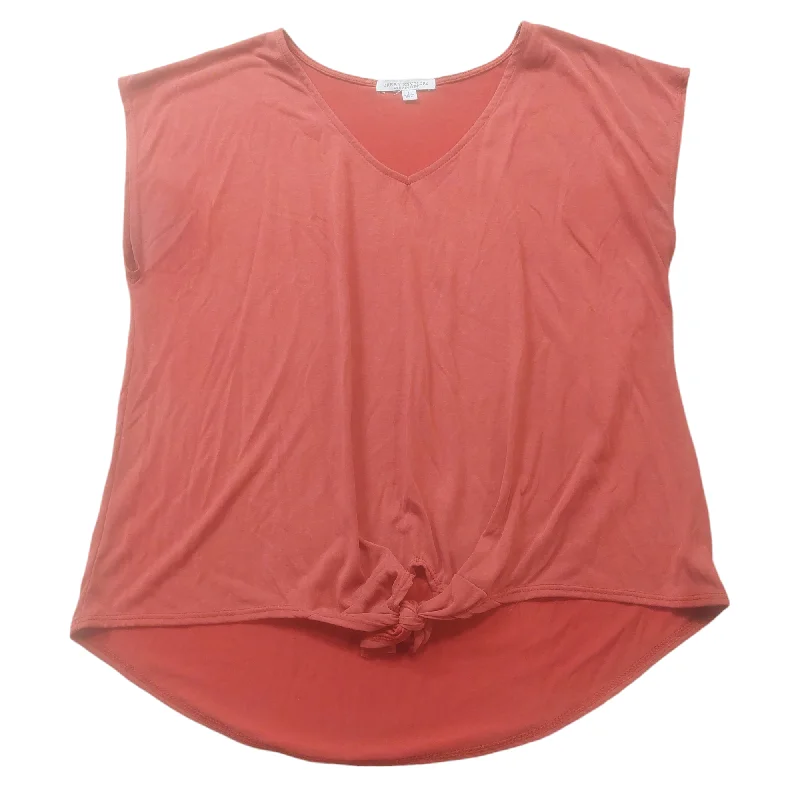 Today’s Special Orange Top Short Sleeve Green Envelope, Size L