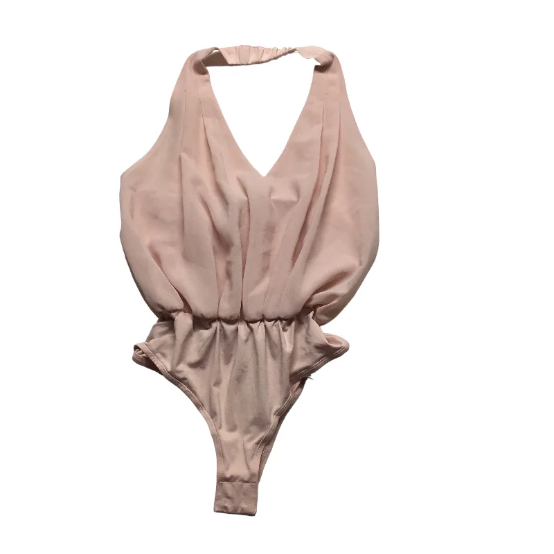 Discount Days Pink Bodysuit Shinestar, Size S