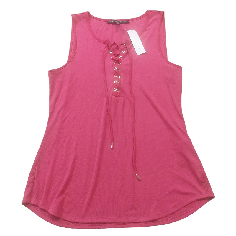 Limited Availability Pink Top Sleeveless White House Black Market, Size M