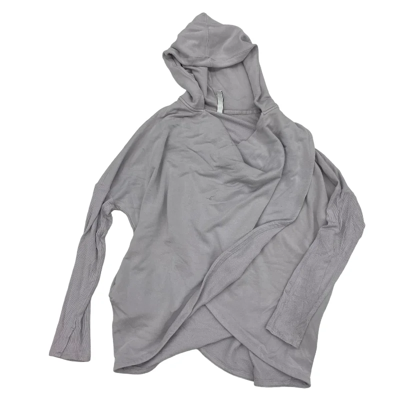 Doorbuster Deal PURPLE ATHLETIC SWEATSHIRT HOODIE by ATHLETA Size:L