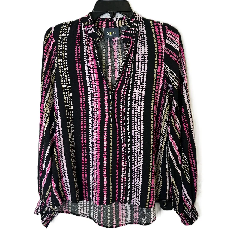 Flash Sale Purple Top Long Sleeve By Maeve, Size: Xs