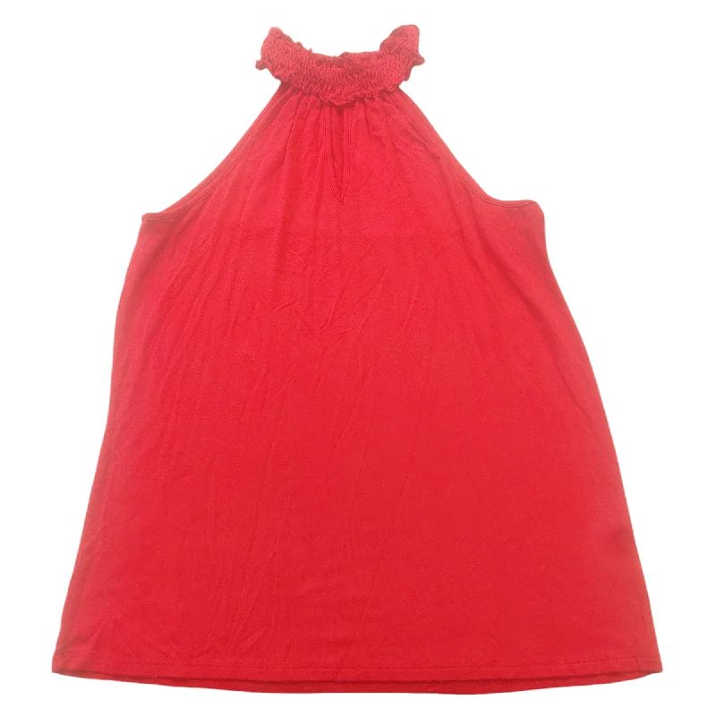 Price Meltdown Red Top Sleeveless Kim & Cami, Size S