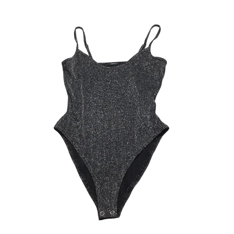 Massive Deals Silver Bodysuit Forever 21, Size M