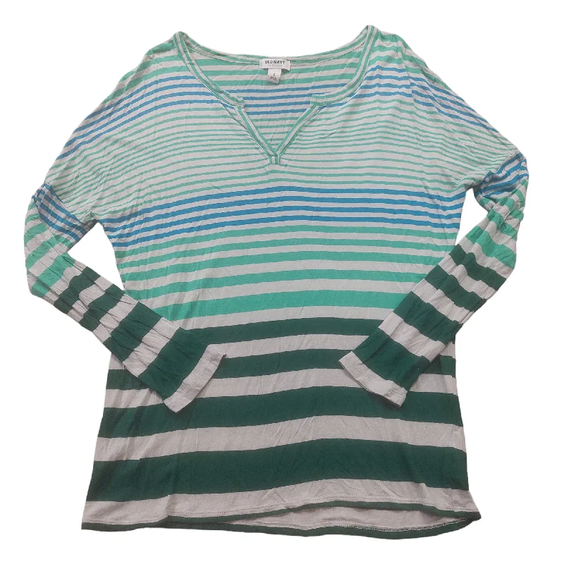 Loyalty Reward Striped Top Long Sleeve Old Navy, Size S
