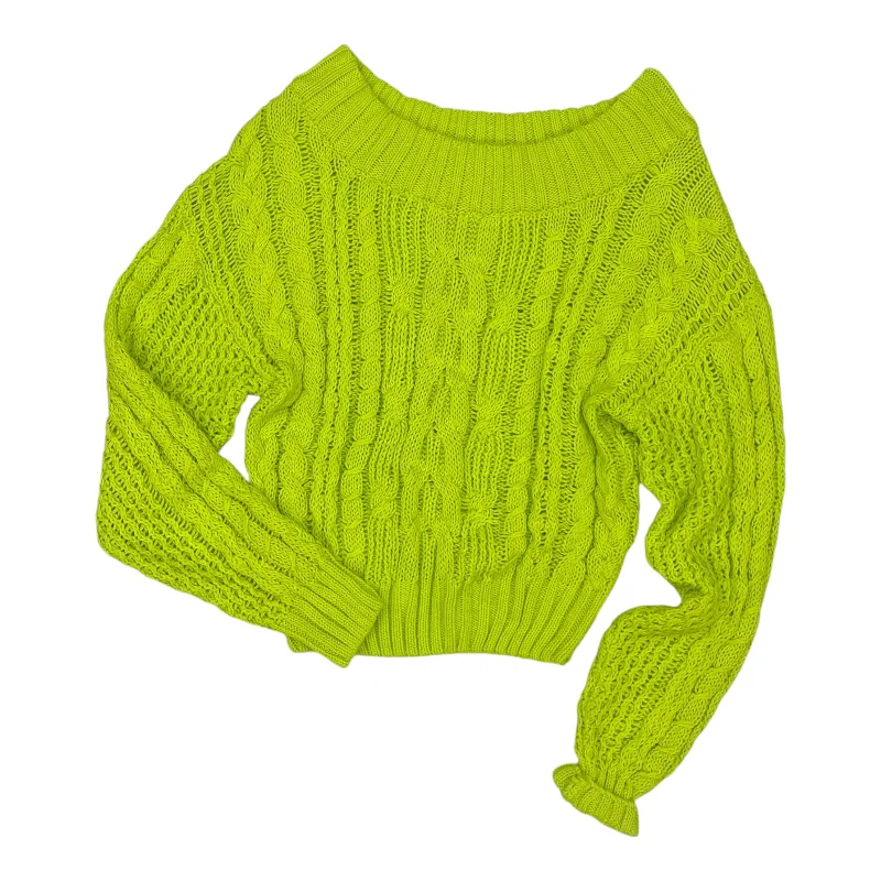 New Deals Sweater By Anthropologie In Green, Size:L