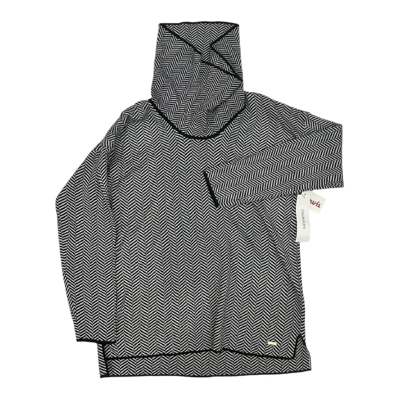 Deal Dash Sweater By Calvin Klein In Black & White, Size:M